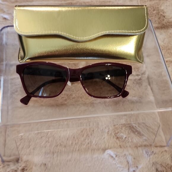 Zadig & Voltaire Gradient Sunglasses- Red Frame/Brown Lens - Picture 11 of 13